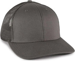 OC Sports OC771 Adjustable Mesh Back Cap - Charcoal Charcoal - Dark Gray / OSFM