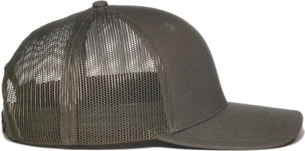 OC Sports OC771 Adjustable Mesh Back Cap - Olive Olive - Olive / OSFM