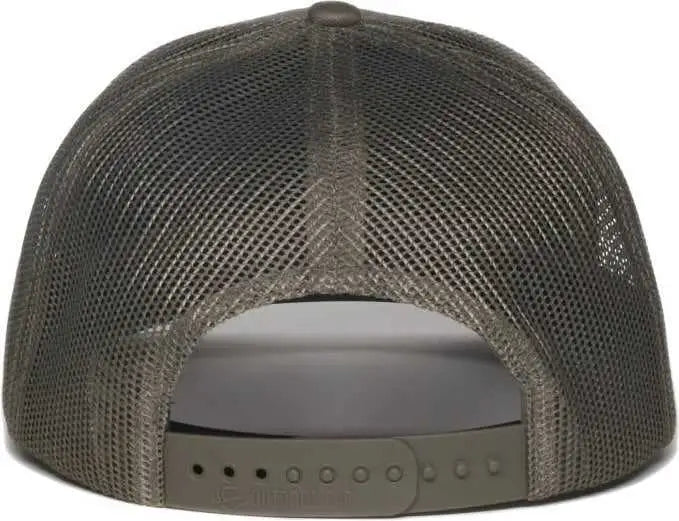 OC Sports OC771 Adjustable Mesh Back Cap - Olive Olive - Olive / OSFM