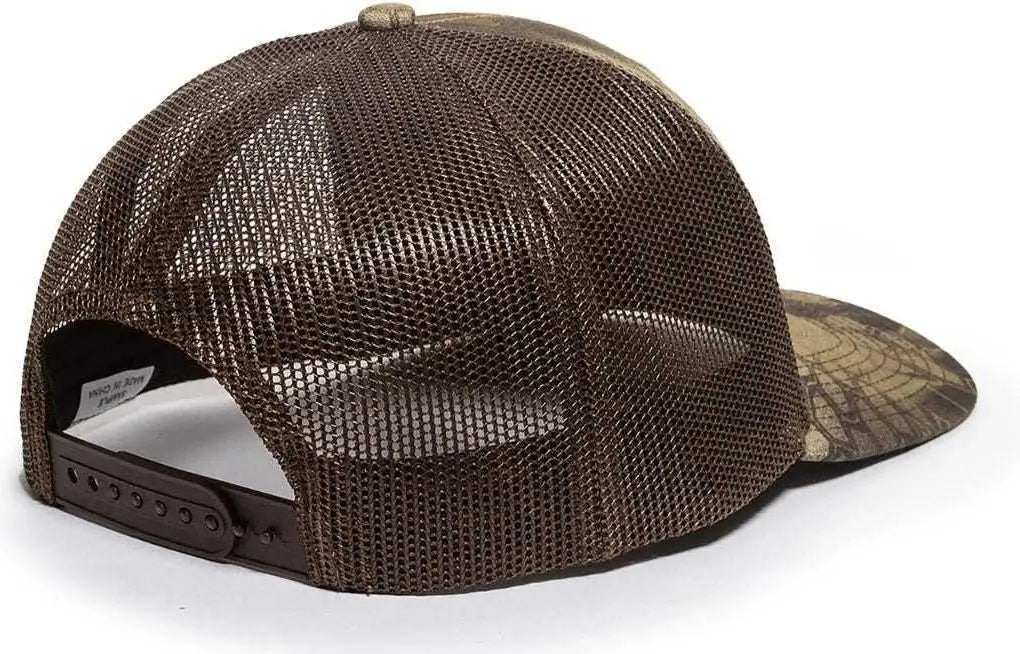 OC Sports OC771CAMO Adjustable Mesh Back Cap - Kryptek Highlander Brown - Kryptek Highlander Brown / 6 7/8’’ - 7 1/2’’