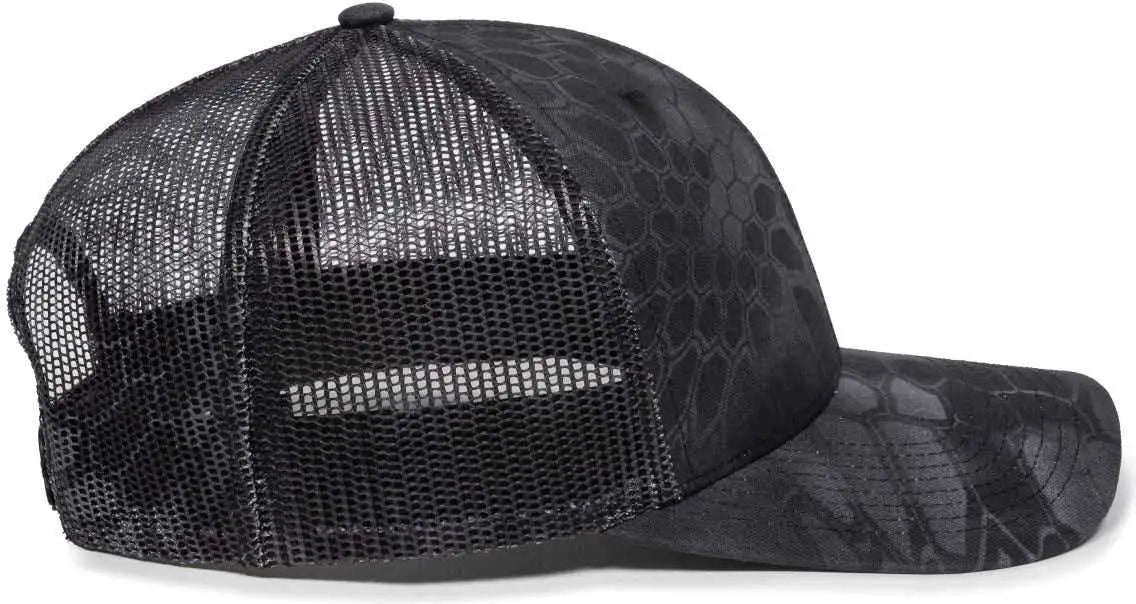 OC Sports OC771CAMO Adjustable Mesh Back Cap - Kryptek Typhon - Kryptek / 6 7/8’’ - 7 1/2’’