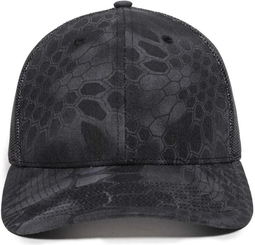 OC Sports OC771CAMO Adjustable Mesh Back Cap - Kryptek Typhon - Kryptek / 6 7/8’’ - 7 1/2’’