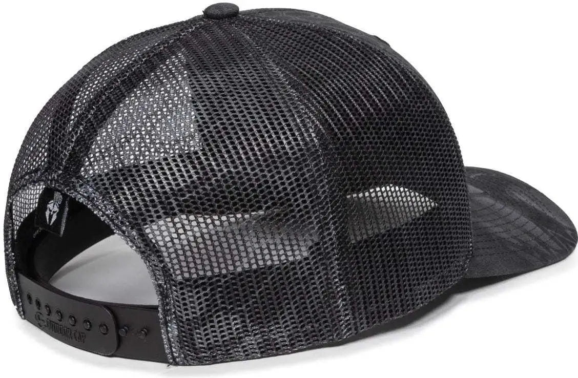 OC Sports OC771CAMO Adjustable Mesh Back Cap - Kryptek Typhon - Kryptek / 6 7/8’’ - 7 1/2’’