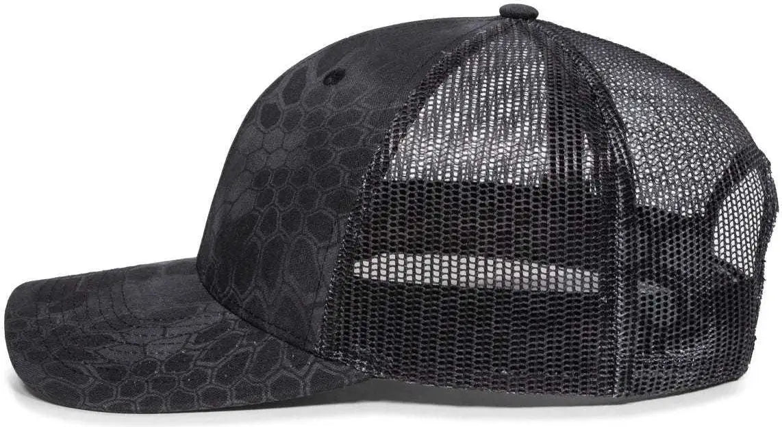 OC Sports OC771CAMO Adjustable Mesh Back Cap - Kryptek Typhon - Kryptek / 6 7/8’’ - 7 1/2’’