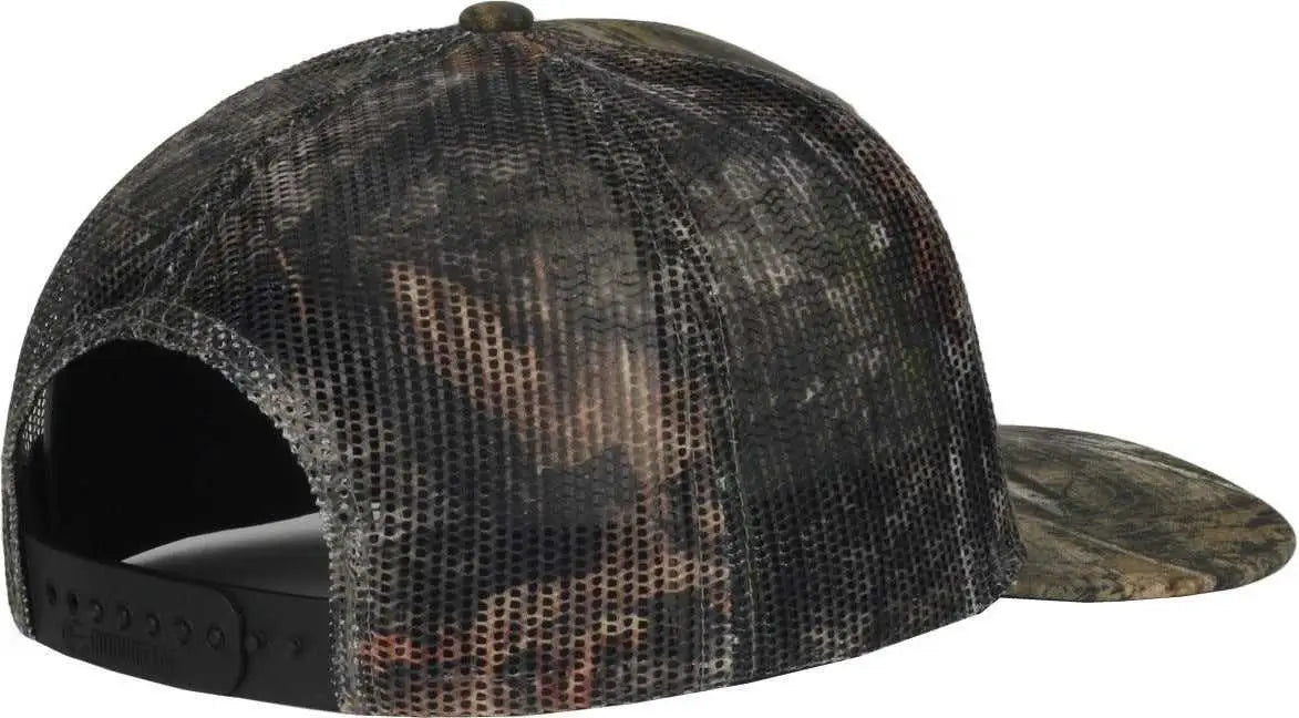 OC Sports OC771CAMO Adjustable Mesh Back Cap - Mossy Oak Country DNA - Mossy Oak / OSFM