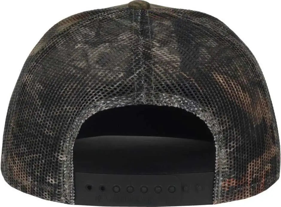 OC Sports OC771CAMO Adjustable Mesh Back Cap - Mossy Oak Country DNA - Mossy Oak / OSFM