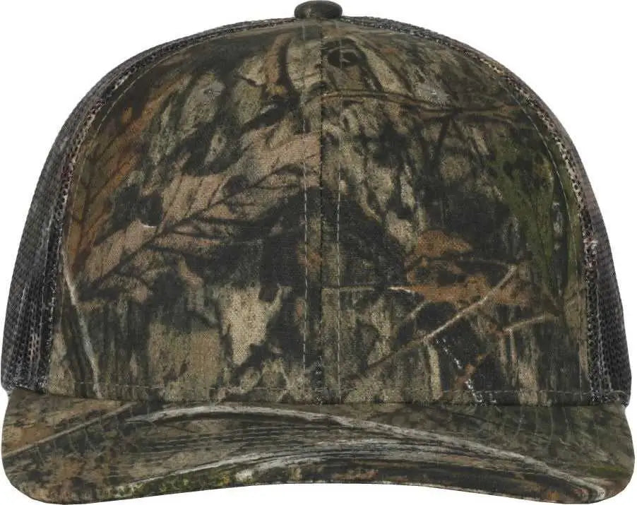 OC Sports OC771CAMO Adjustable Mesh Back Cap - Mossy Oak Country DNA - Mossy Oak / OSFM