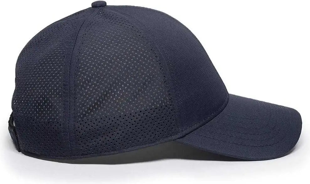 OC Sports OC803 Adjustable Mesh Back Solid Color Cap - Navy - Navy / 6 7/8’’ - 7 1/2’’