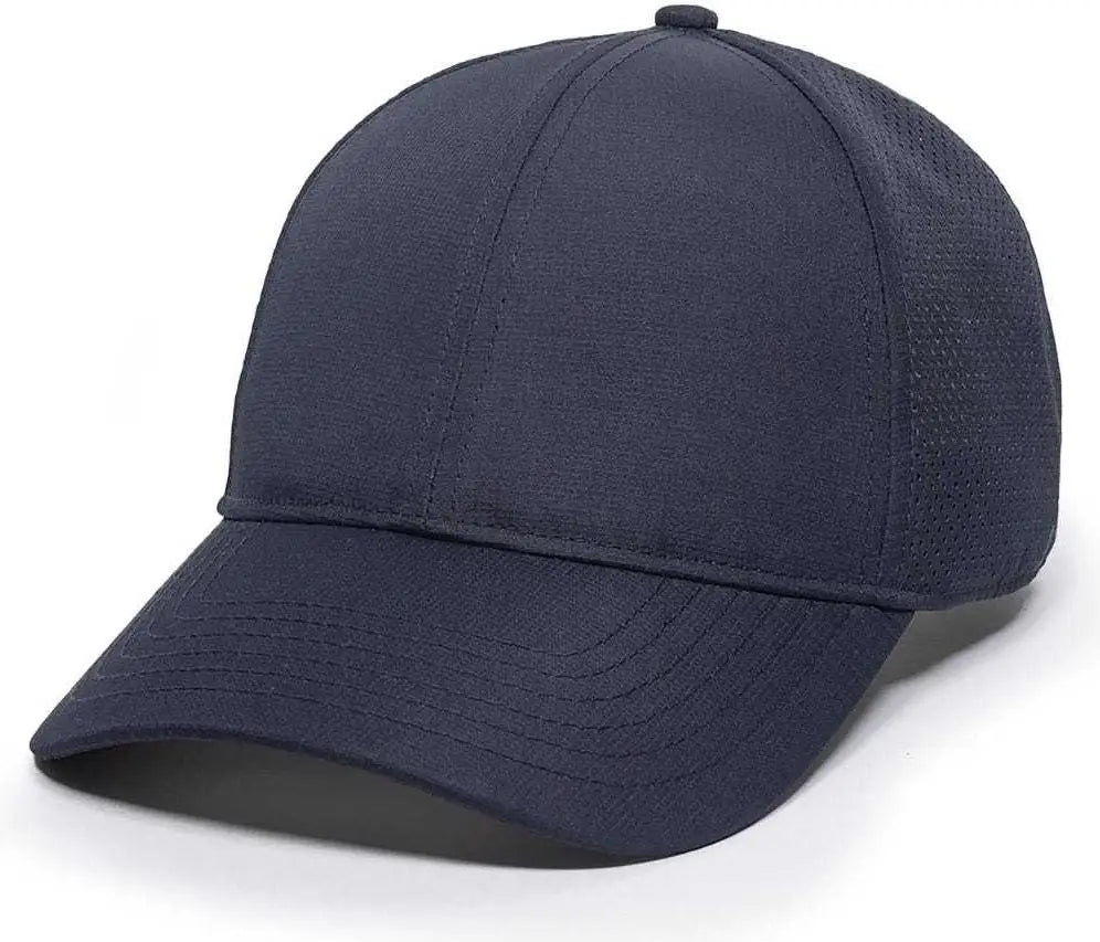 OC Sports OC803 Adjustable Mesh Back Solid Color Cap - Navy - Navy / 6 7/8’’ - 7 1/2’’
