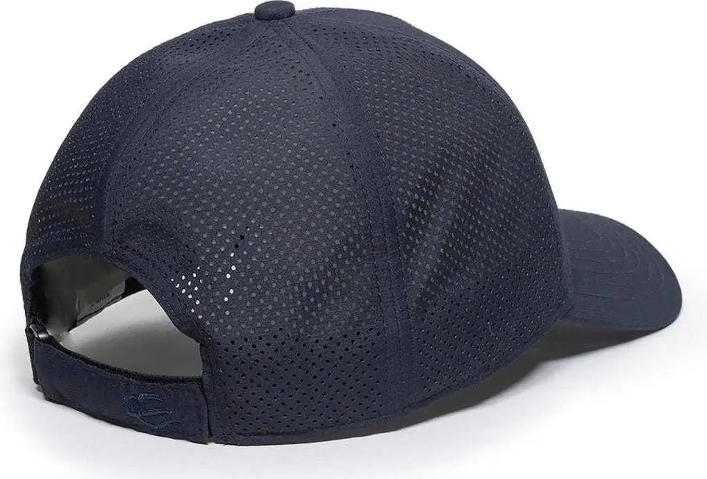 OC Sports OC803 Adjustable Mesh Back Solid Color Cap - Navy - Navy / 6 7/8’’ - 7 1/2’’