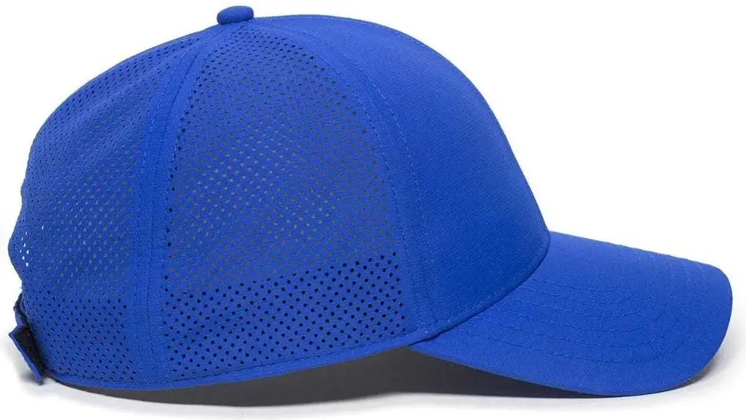 OC Sports OC803 Adjustable Mesh Back Solid Color Cap - Royal - Royal / 6 7/8’’ - 7 1/2’’