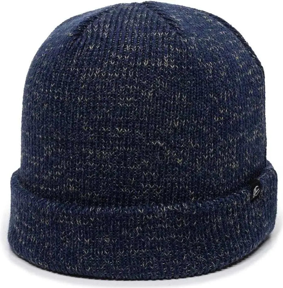OC Sports OC804 Watch Beanie with Cuff - Navy - Navy / One Size Fits Most