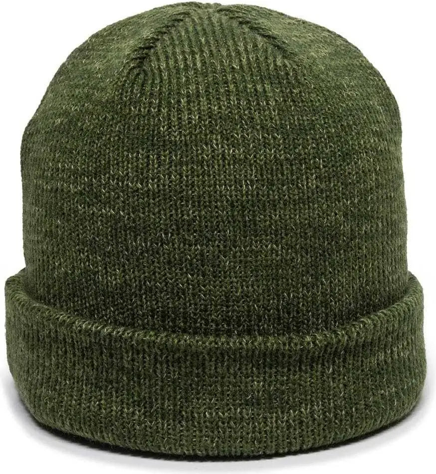 OC Sports OC804 Watch Beanie with Cuff - Olive - Olive / One Size Fits Most