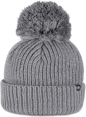 OC Sports OC806 Acrylic Knit 3’’ Cuff Beanie - Charcoal - Dark Gray / One Size Fits Most