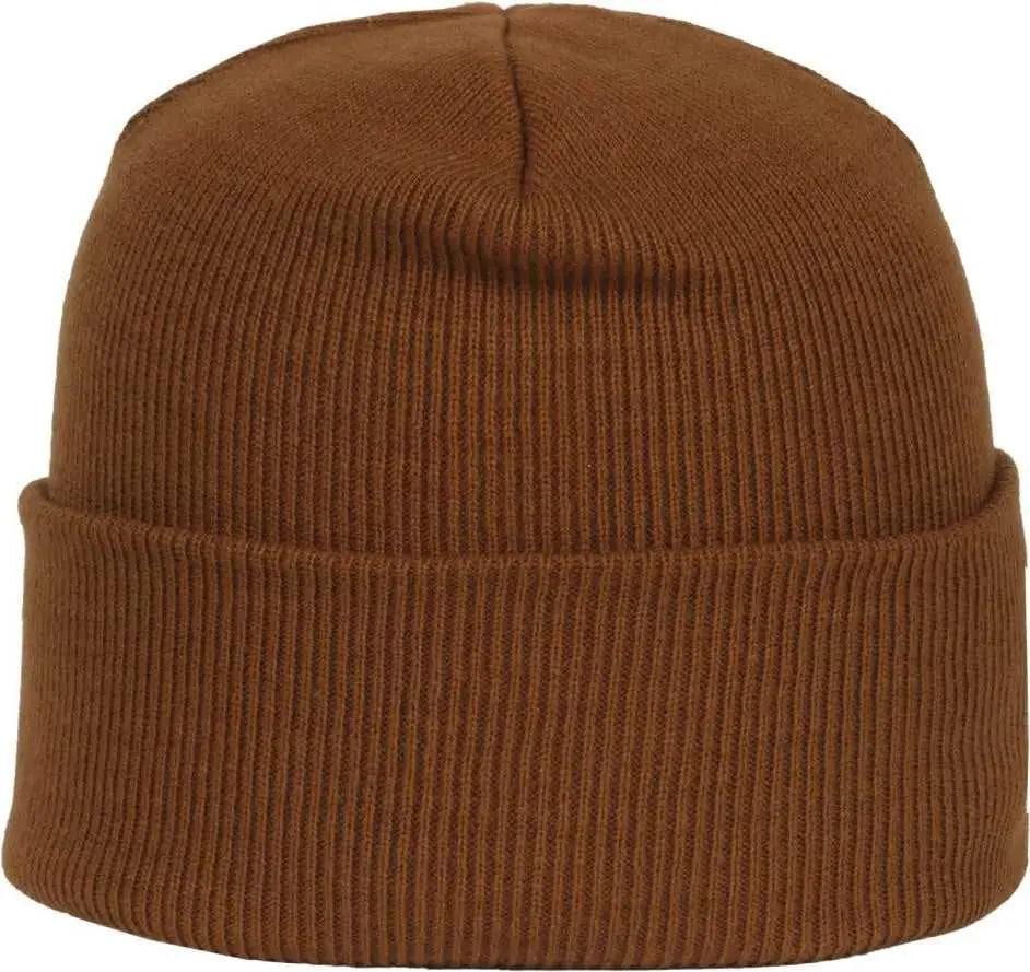 OC Sports OC870 Stretch Watch Beanie with Cuff - Brown - Brown / OSFM