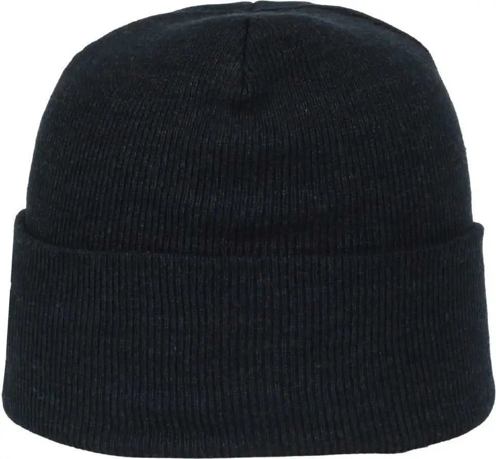 OC Sports OC870 Stretch Watch Beanie with Cuff - Heathered Navy - Heathered Navy / OSFM
