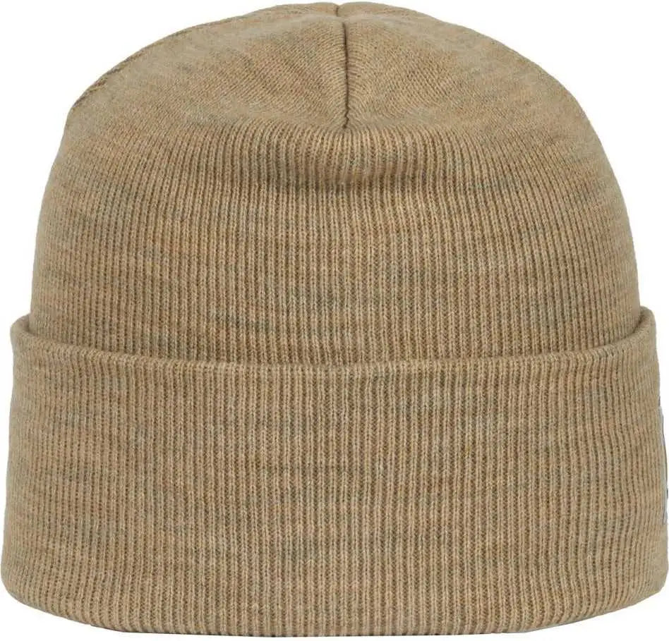 OC Sports OC870 Stretch Watch Beanie with Cuff - Heathered Oatmeal - Heathered Oatmeal / OSFM