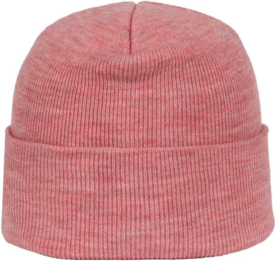 OC Sports OC870 Stretch Watch Beanie with Cuff - Heathered Red - Heathered Red / OSFM