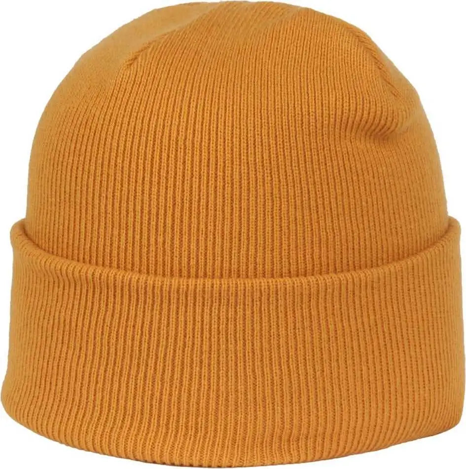 OC Sports OC870 Stretch Watch Beanie with Cuff - Mustard - Mustard / OSFM