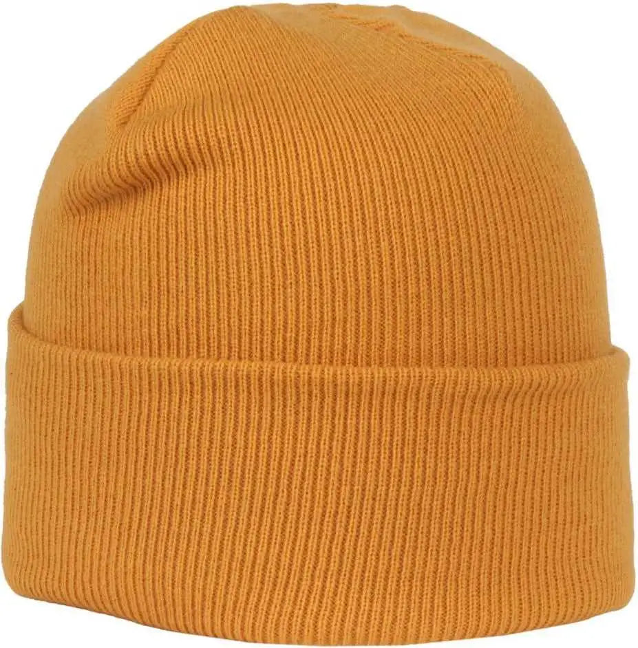 OC Sports OC870 Stretch Watch Beanie with Cuff - Mustard - Mustard / OSFM