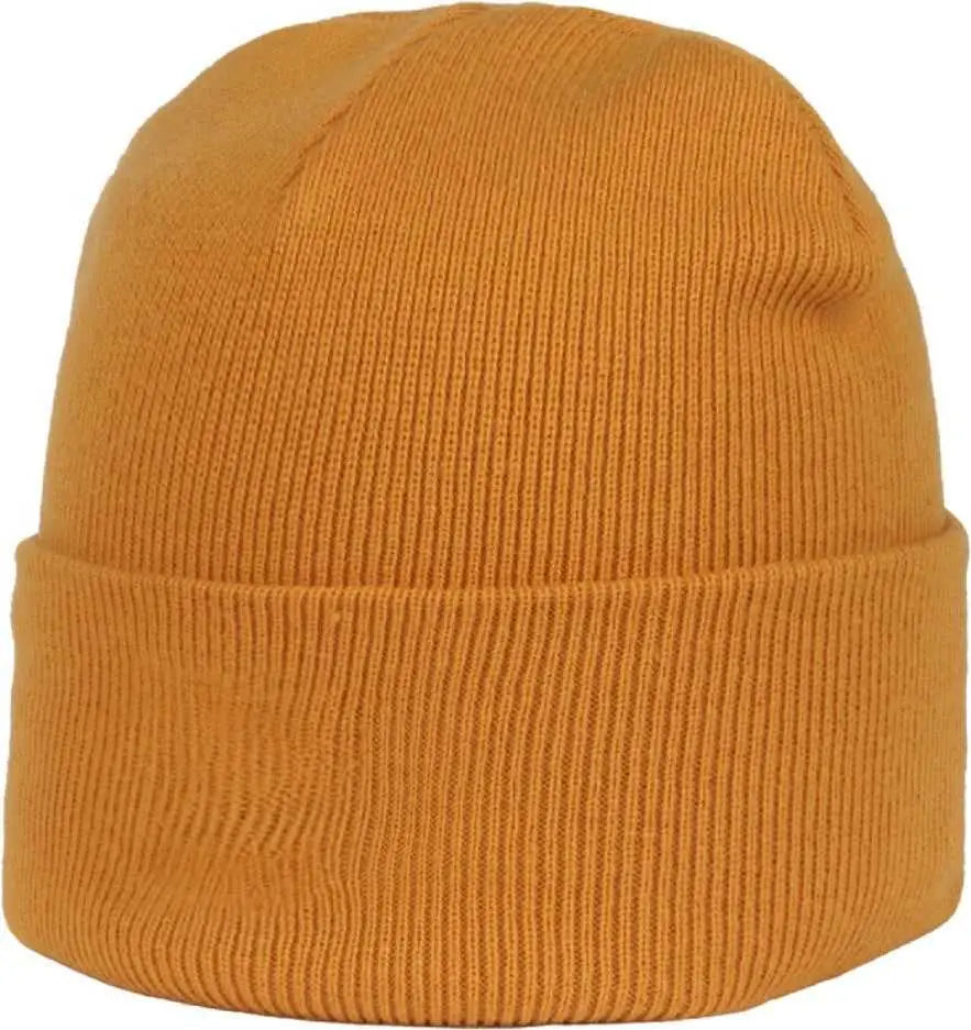 OC Sports OC870 Stretch Watch Beanie with Cuff - Mustard - Mustard / OSFM