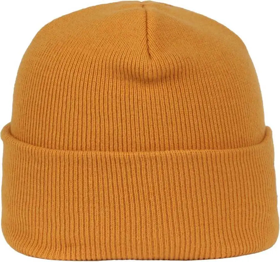 OC Sports OC870 Stretch Watch Beanie with Cuff - Mustard - Mustard / OSFM