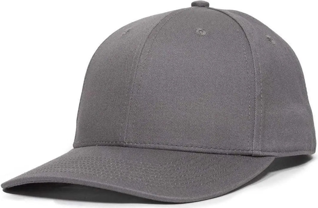 OC Sports OC871 Premium Modern Solid Back Cap - Charcoal