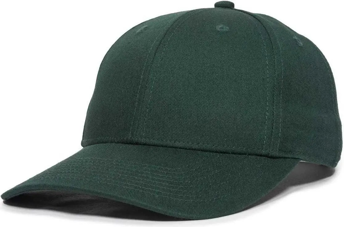 OC Sports OC871 Premium Modern Solid Back Cap - Dark Green