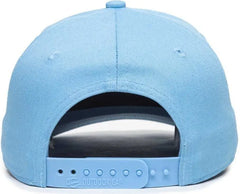 OC Sports OC871 Premium Modern Solid Back Cap Light Blue
