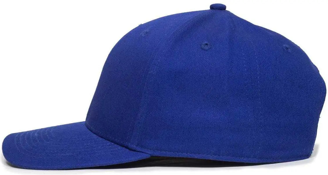 OC Sports OC871 Premium Modern Solid Back Cap - Royal