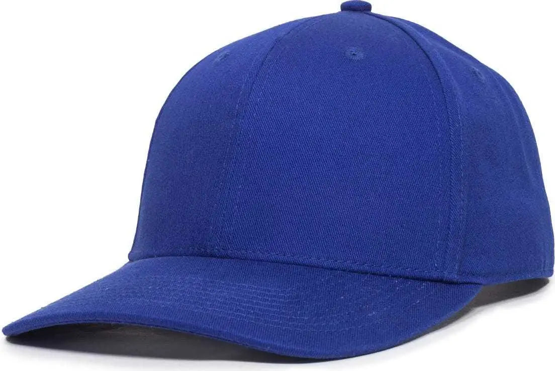OC Sports OC871 Premium Modern Solid Back Cap - Royal