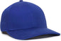 OC Sports OC871 Premium Modern Solid Back Cap - Royal - Royal / 6 3/8’’ - 7’’