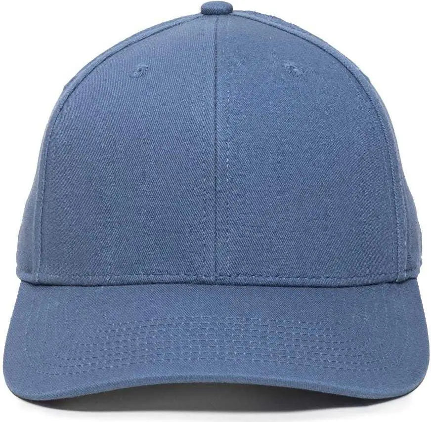 OC Sports OC871 Premium Modern Solid Back Cap - Slate - Dark Gray / 6 7/8’’ - 7 1/2’’
