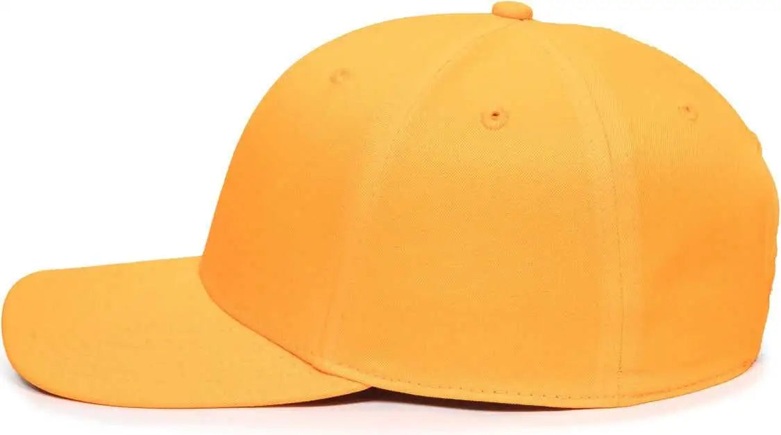 OC Sports OC871CAMO Premium Modern Solid Back Cap - Blaze - Blaze / 6 7/8’’ - 7 1/2’’