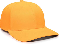 OC Sports OC871CAMO Premium Modern Solid Back Cap - Blaze - Blaze / 6 7/8’’ - 7 1/2’’