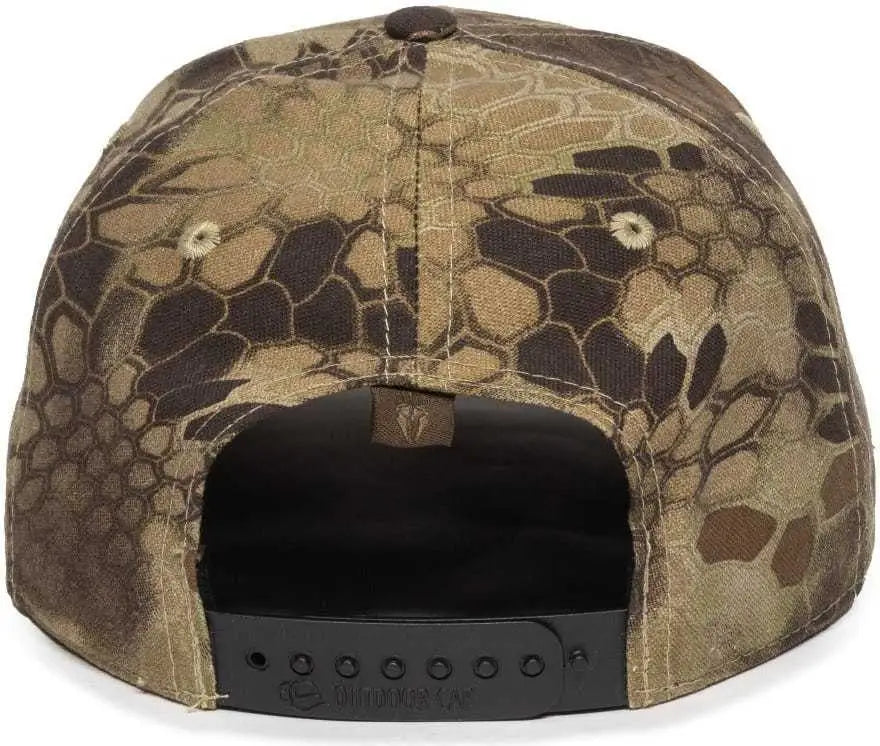 OC Sports OC871CAMO Premium Modern Solid Back Cap - Kryptek Highlander - Kryptek / 6 7/8’’ - 7 1/2’’