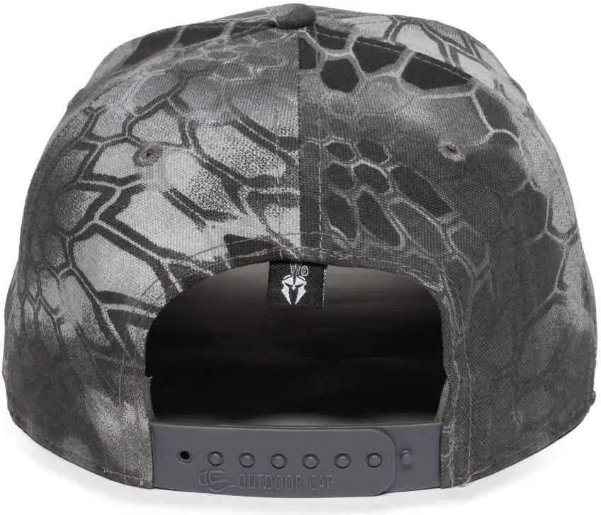 OC Sports OC871CAMO Premium Modern Solid Back Cap - Kryptek Raid - Kryptek / 6 7/8’’ - 7 1/2’’