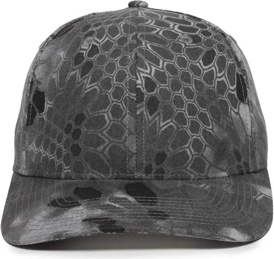 OC Sports OC871CAMO Premium Modern Solid Back Cap - Kryptek Raid - Kryptek / 6 7/8’’ - 7 1/2’’