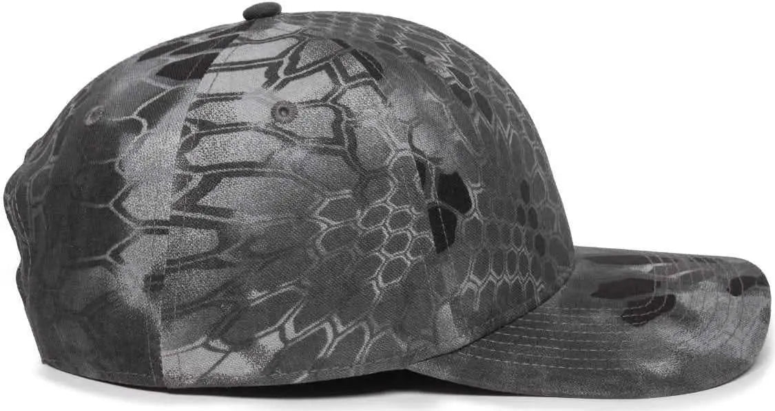 OC Sports OC871CAMO Premium Modern Solid Back Cap - Kryptek Raid - Kryptek / 6 7/8’’ - 7 1/2’’