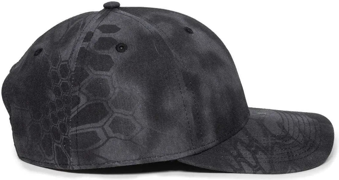 OC Sports OC871CAMO Premium Modern Solid Back Cap - Kryptek Typhon - Kryptek / 6 7/8’’ - 7 1/2’’