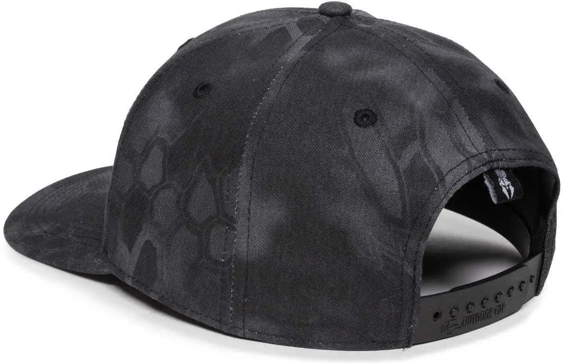 OC Sports OC871CAMO Premium Modern Solid Back Cap - Kryptek Typhon - Kryptek / 6 7/8’’ - 7 1/2’’