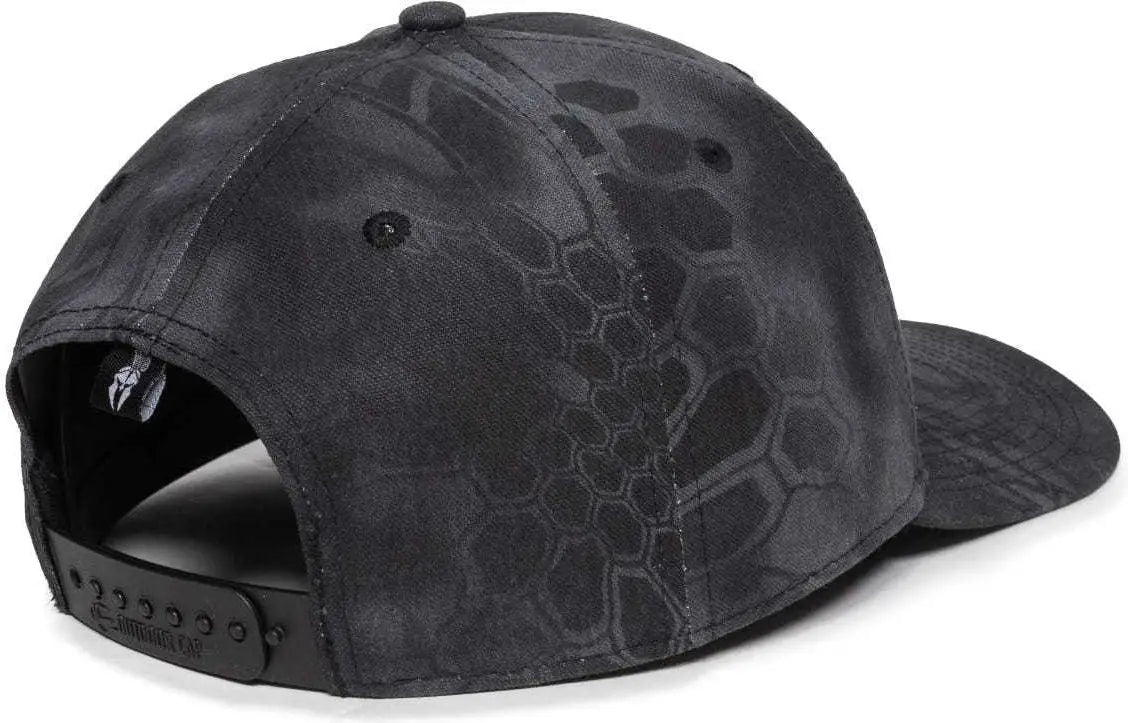 OC Sports OC871CAMO Premium Modern Solid Back Cap - Kryptek Typhon - Kryptek / 6 7/8’’ - 7 1/2’’