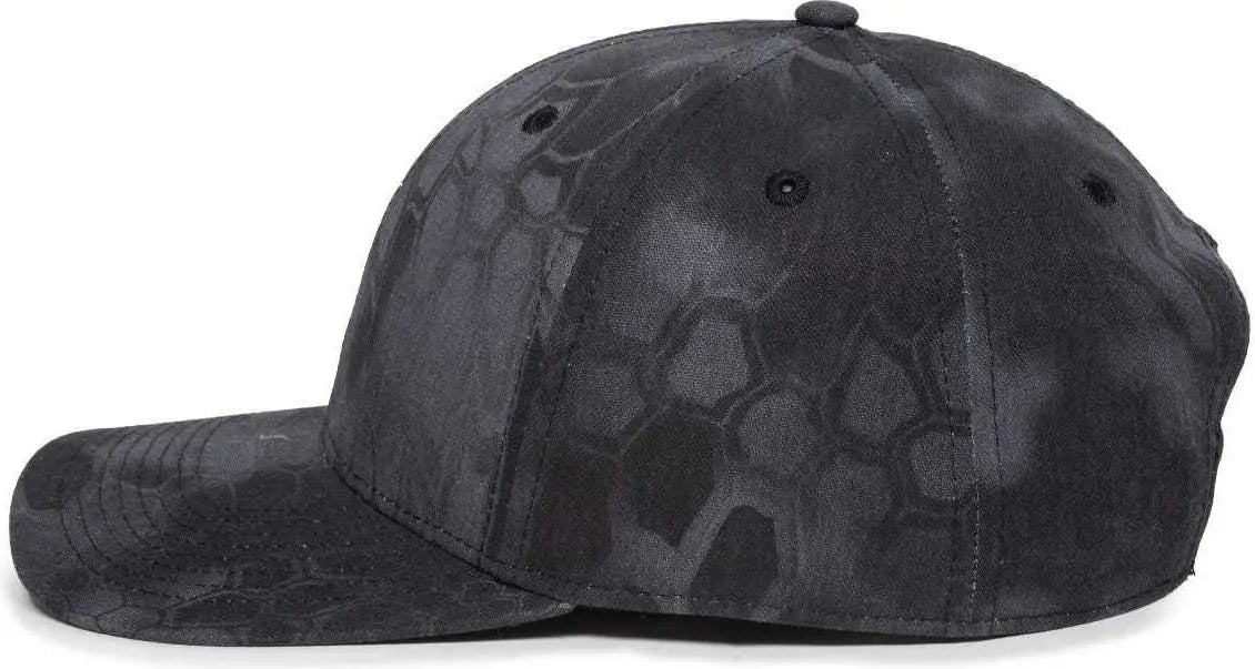 OC Sports OC871CAMO Premium Modern Solid Back Cap - Kryptek Typhon - Kryptek / 6 7/8’’ - 7 1/2’’