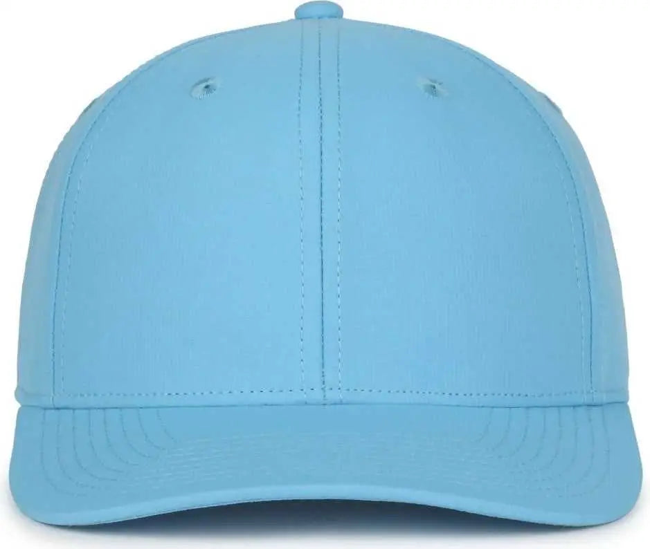 OC Sports OC871PF Solid Pro Crown Polyester Cap - Columbia Blue
