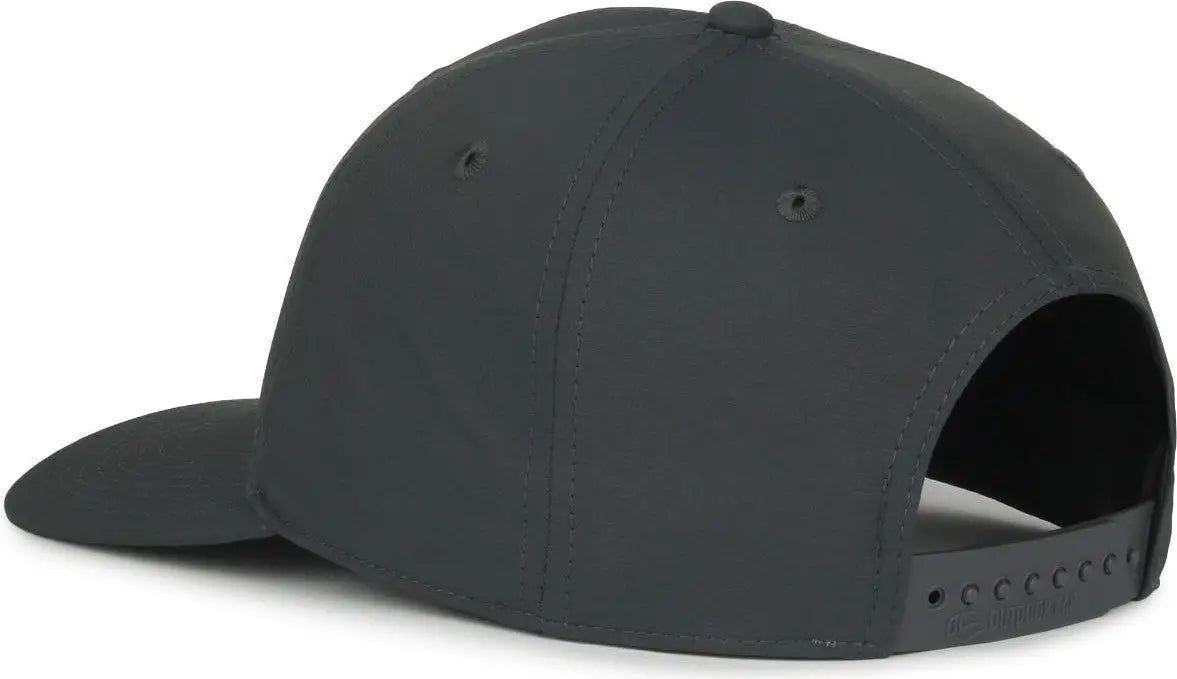 OC Sports OC871PF Solid Pro Crown Polyester Cap - Graphite