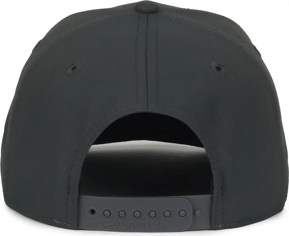 OC Sports OC871PF Solid Pro Crown Polyester Cap - Graphite