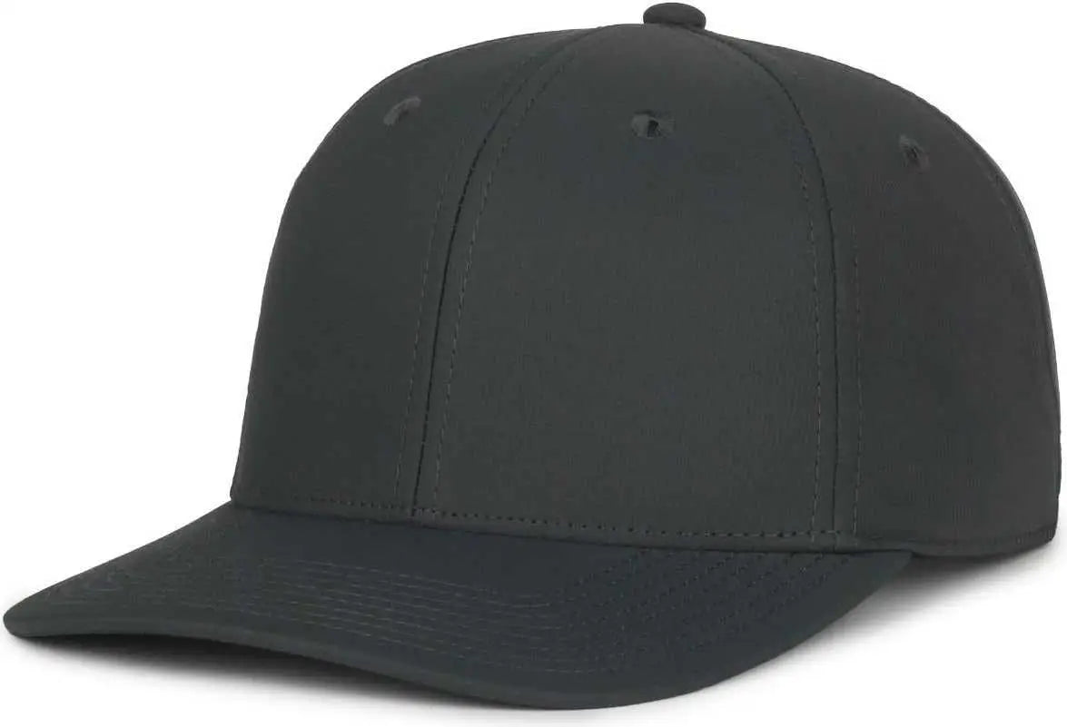 OC Sports OC871PF Solid Pro Crown Polyester Cap - Graphite