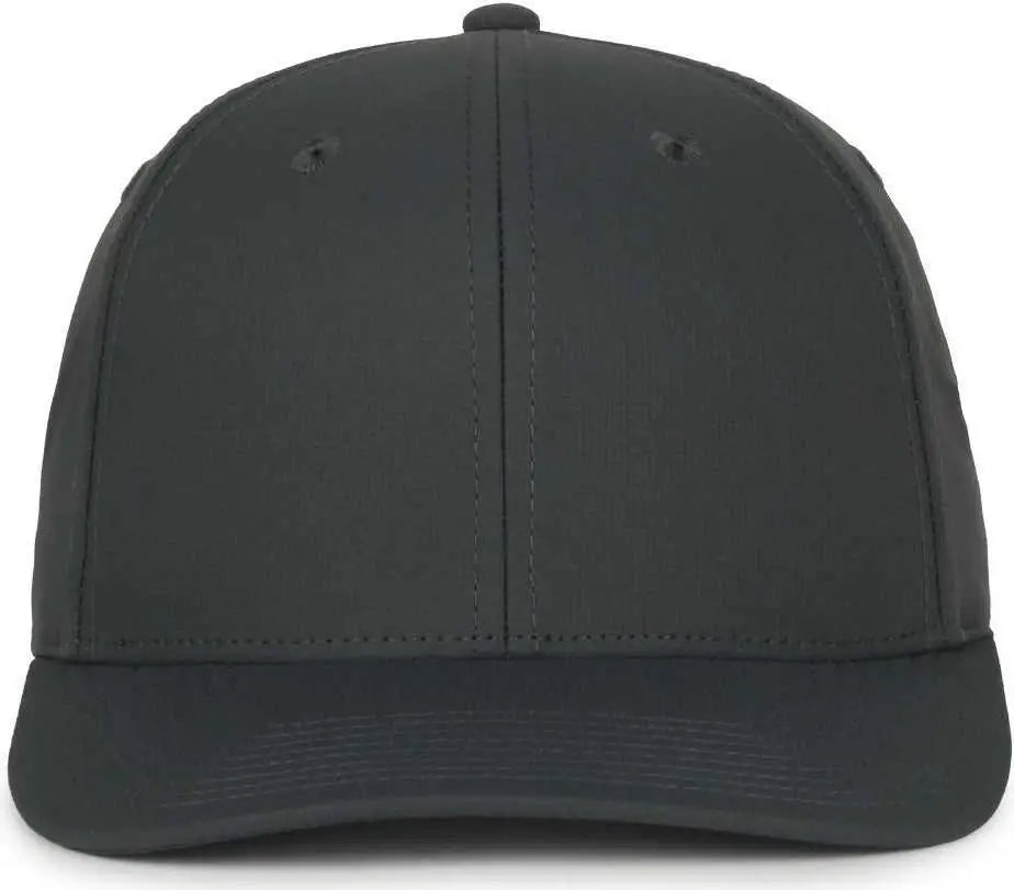 OC Sports OC871PF Solid Pro Crown Polyester Cap - Graphite