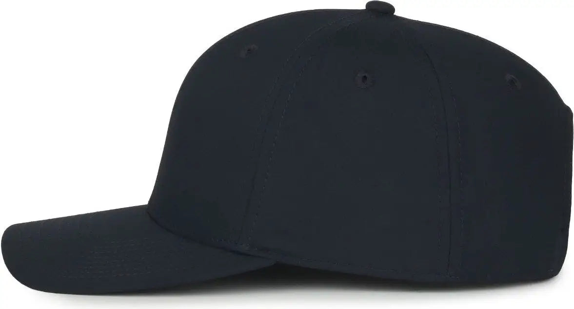 OC Sports OC871PF Solid Pro Crown Polyester Cap - Navy