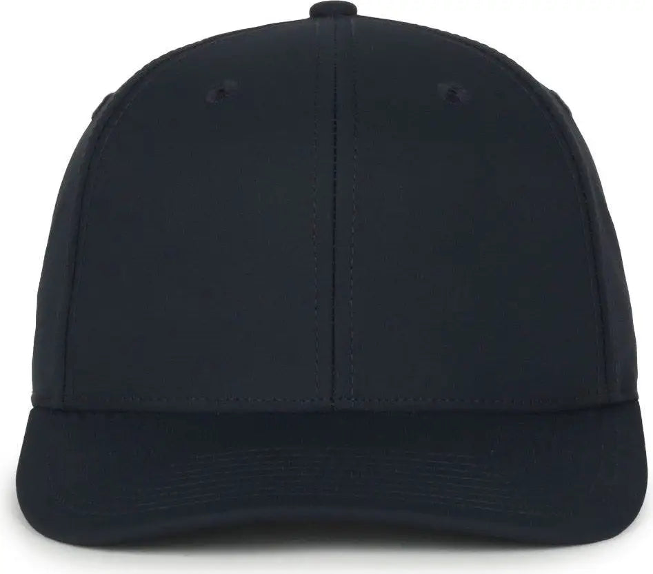 OC Sports OC871PF Solid Pro Crown Polyester Cap - Navy
